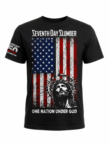 Murica 250 One Nation Under God T-shirt
